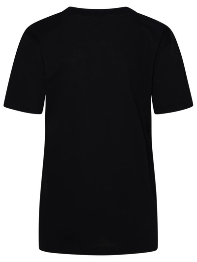 Shop Patou Black Cotton T-shirt