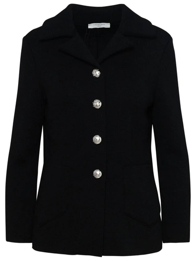 Shop Charlott Black Wool Jacket