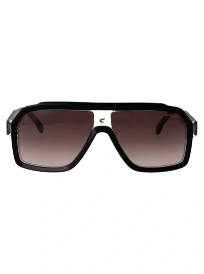 Shop Carrera Sunglasses In 0wma8 Black Beige