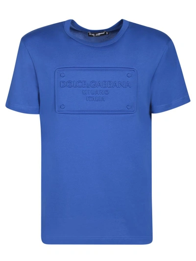 Shop Dolce & Gabbana T-shirts In Blue