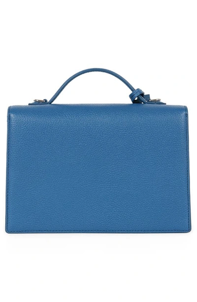 We-ar4 The Retro Trunk Crossbody In Dark Chambray