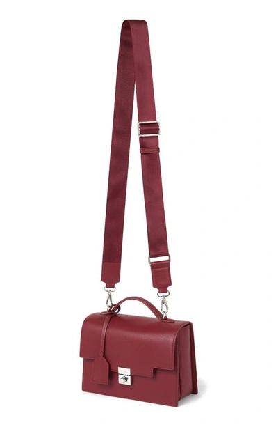 Shop We-ar4 The Retro Trunk Crossbody Bag In Misty Merlot