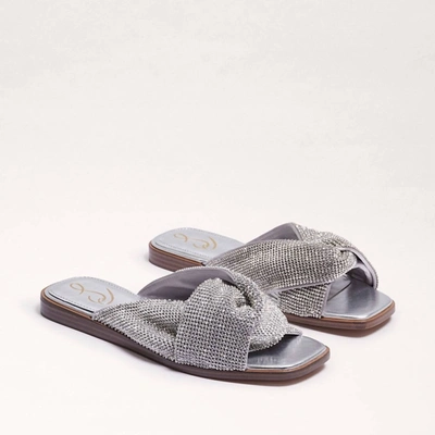 Shop Sam Edelman Issie Sandals In Silver