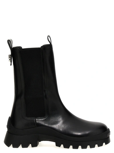 Shop Dsquared2 D2 Statement Boots, Ankle Boots In Black