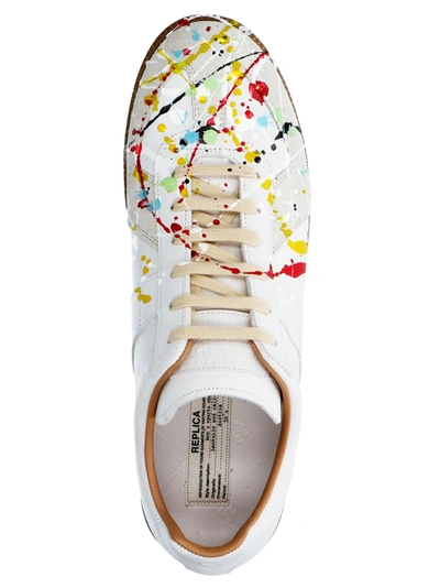 Shop Maison Margiela Replica Painter Sneakers In Multicolor