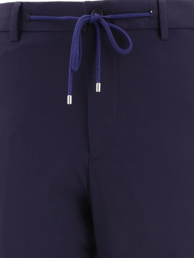 Shop Briglia 1949 "montreal" Trousers In Blue