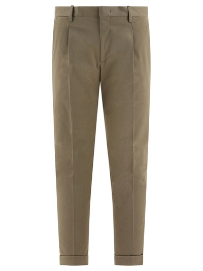 Shop Briglia 1949 "tiberio" Trousers In Brown