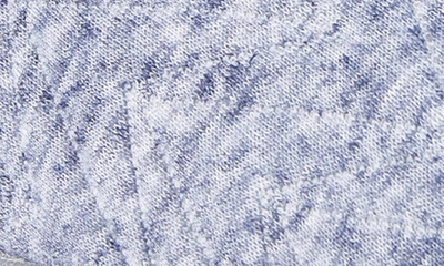 Floopi Chloe Quilt Fleece Slipper In Blue