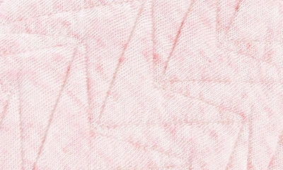 Floopi Chloe Quilt Fleece Slipper In Pink