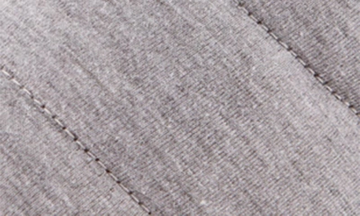 Floopi Katie Terry Knit Scuff Slipper In Heather Grey