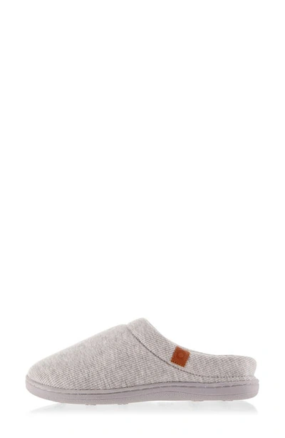 Floopi Sydney Ribbed Slipper In Grey