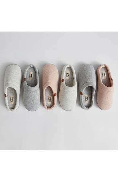 Floopi Sydney Ribbed Slipper In Peach