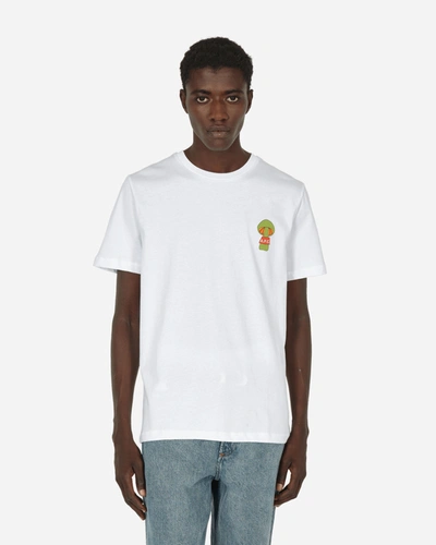 Shop Apc Remy T-shirt White In Beige