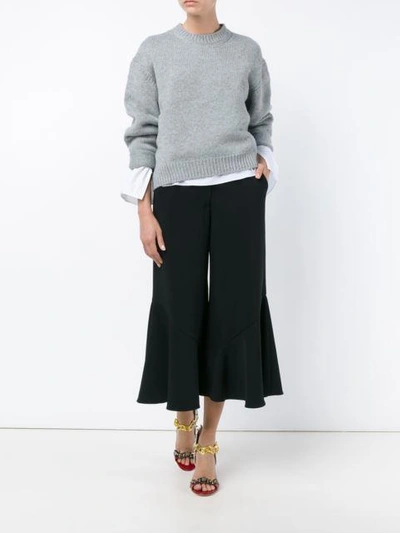 Shop Peter Pilotto Flared Culottes
