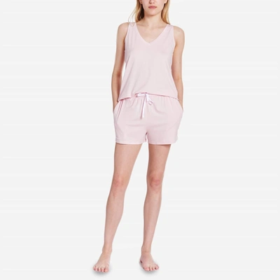 Shop Derek Rose Cami & Short Set In Pink