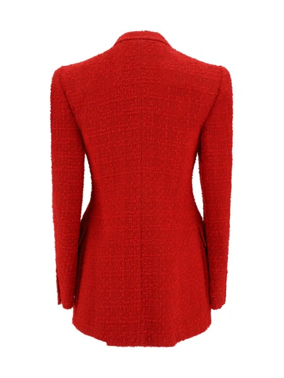 Shop Balenciaga Blazers & Vests In Red