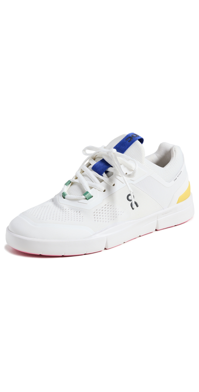 Shop On The Roger Spin Sneakers Undyed-white Yellow