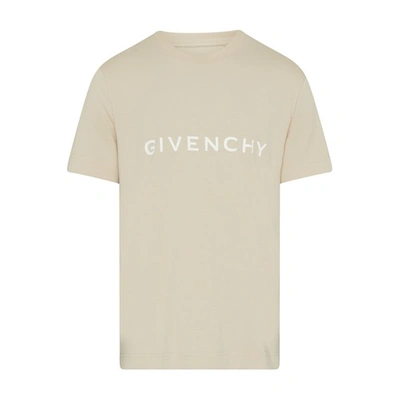 Shop Givenchy Archetype Slim Fit T-shirt In Clay