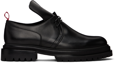 Shop 424 Black Embossed Derbys