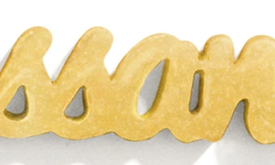 Baublebar Personalized Pendant Necklace In Ant Gold