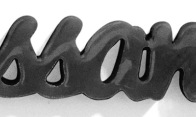 Baublebar Personalized Pendant Necklace In Black