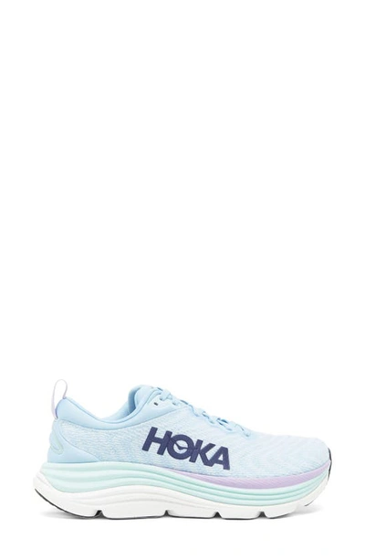 Shop Hoka Gaviota 5 Running Shoe In Airy Blue / Sunlit Ocean