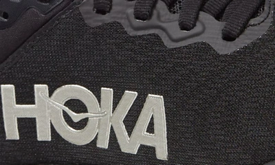 Shop Hoka Gaviota 5 Running Shoe In Black / White