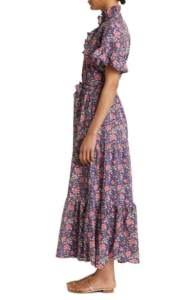 Shop Mille Victoria Ruffle Front Dress In Primrose