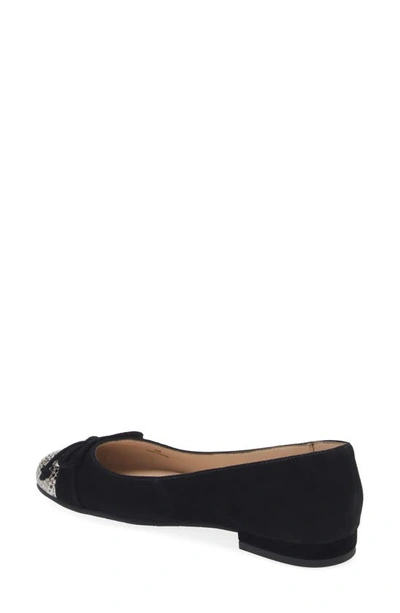 Pelle Moda Saida Ballet Flat In Black