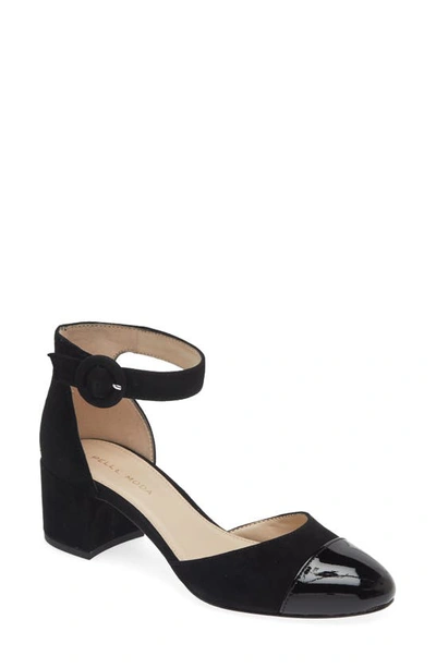 Shop Pelle Moda Ummi Block Heel Pump In Black