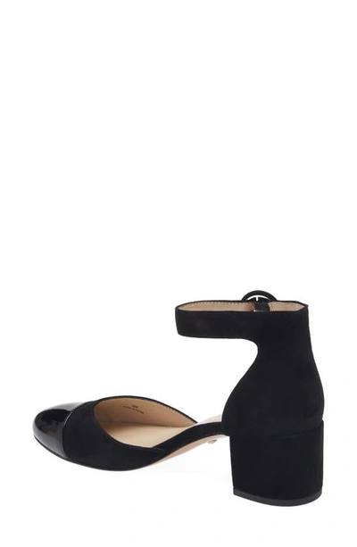 Shop Pelle Moda Ummi Block Heel Pump In Black