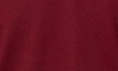 X-ray Solid V-neck Flex T-shirt In Burgundy