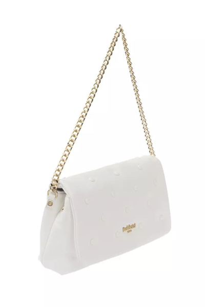 Shop Baldinini Trend White Polyurethane Crossbody Women's Bag