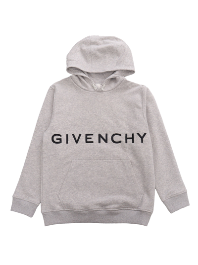 Givenchy logo embroidered discount sweatshirt