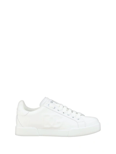 Shop Dolce & Gabbana Sneakers In Bianco