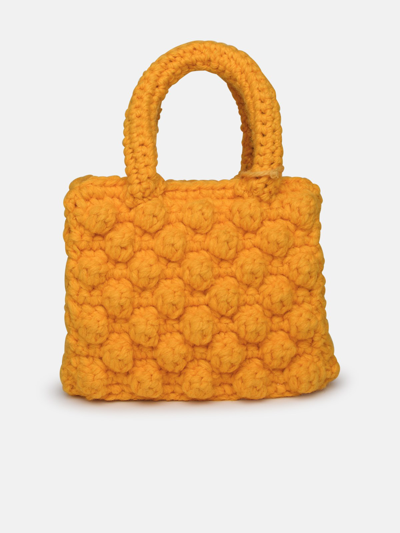 Shop Chica Jolie Shoulder Strap In Yellow Fabric