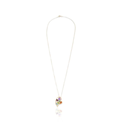 Estate Jewelry 14k Yellow Gold Tourmaline Necklace In Yellow