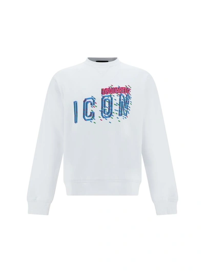 Shop Dsquared2 Sweatshirts In 100