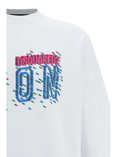 Shop Dsquared2 Sweatshirts In 100