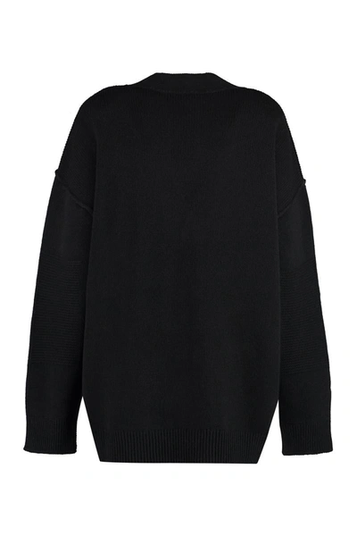 Shop Dsquared2 Wool And Cashmere Cardigan In Black