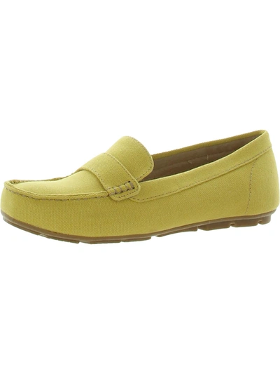 Shop Soul Naturalizer Seven Womens Padded Insole Slip On Loafers In Yellow