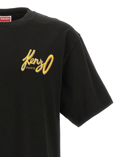 Shop Kenzo Archive Logo T-shirt Black