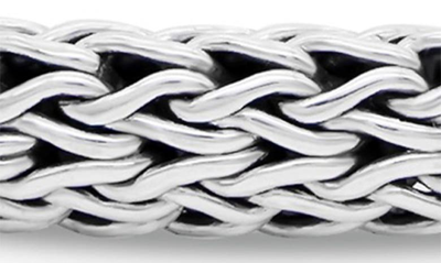 Shop Devata Dragon Bone Chain Bracelet In Silver