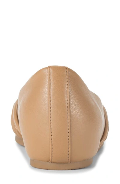 Baretraps Charlie Flat In Cognac