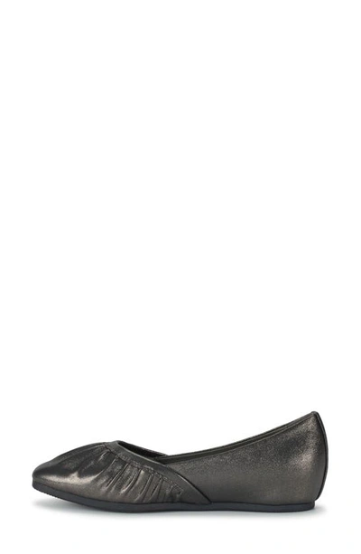 Shop Baretraps Charlie Flat In Gunmetal