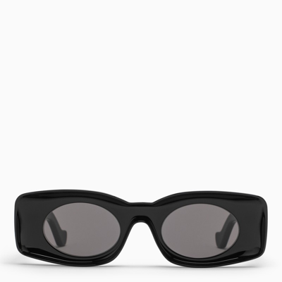 Shop Loewe Paula Ibiza Black Sunglasses