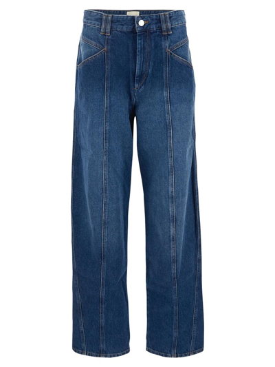 Shop Isabel Marant Vetan Jeans In Blue