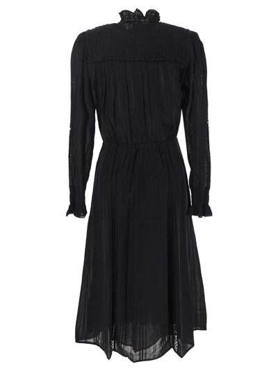 Shop Isabel Marant Étoile Imany Midi Dress In Black