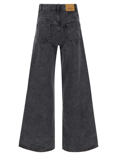 Shop Isabel Marant Lemony Jeans In Grey