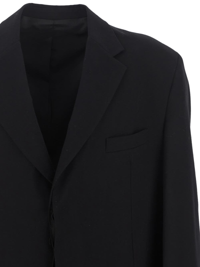 Shop Family First Classic Single Breast Over Jacket In Black